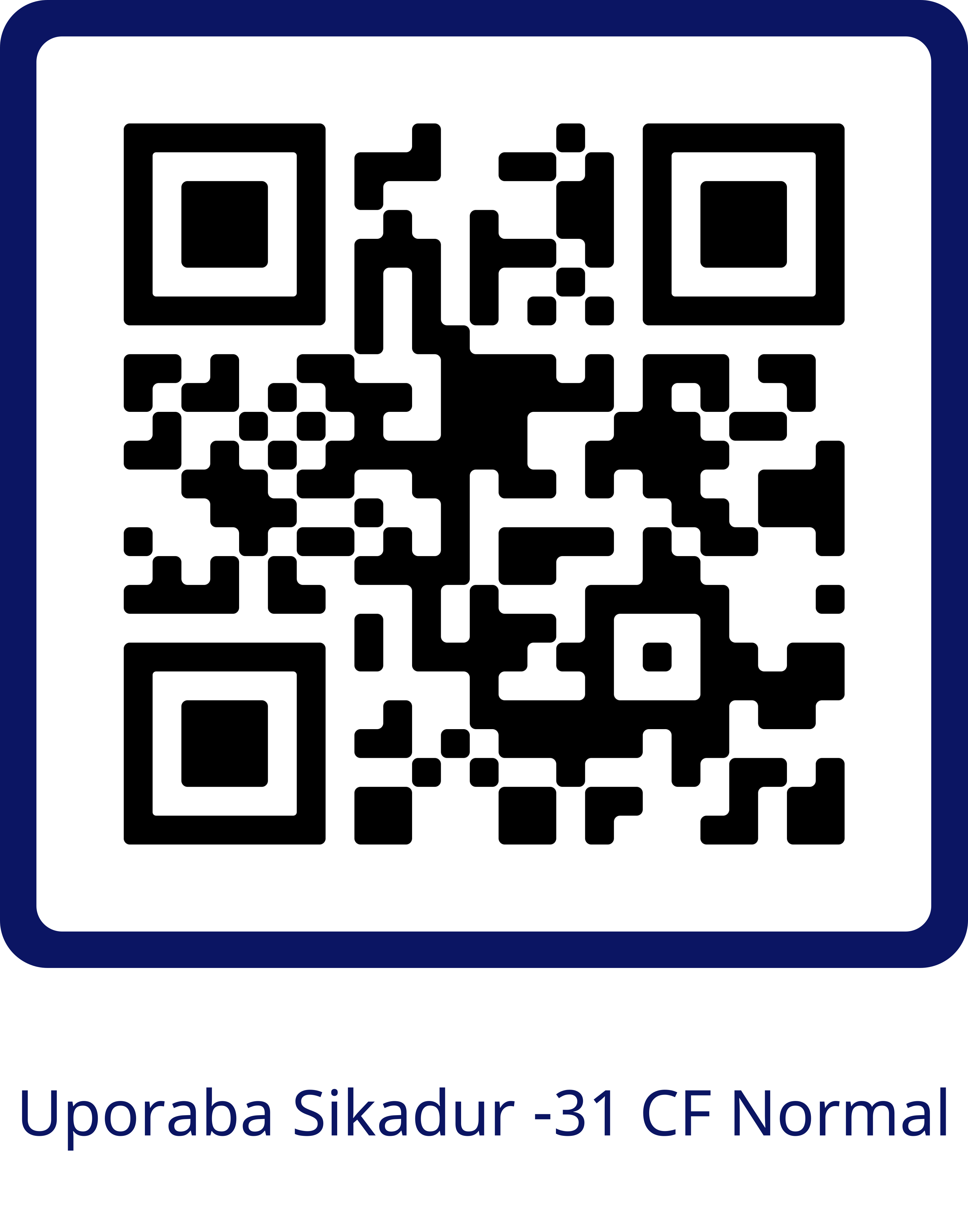 QR koda: Uporaba Sikadur -31 CF Normal